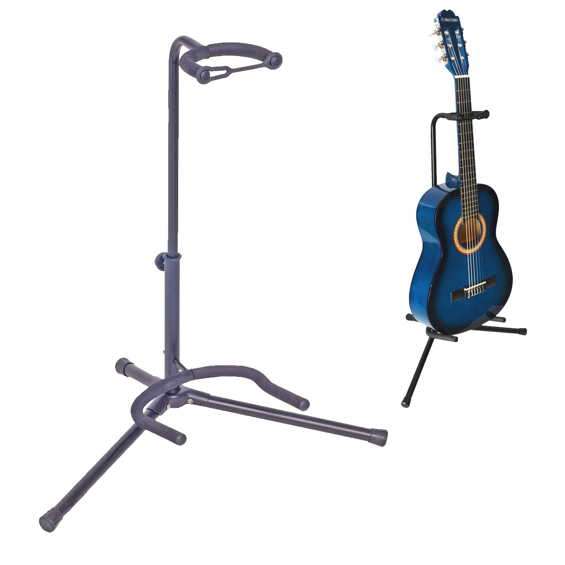 XTREME TUBULAR STYLE HEAVY DUTY SINGLE GUITAR STAND - GS10 - Stagefront ...