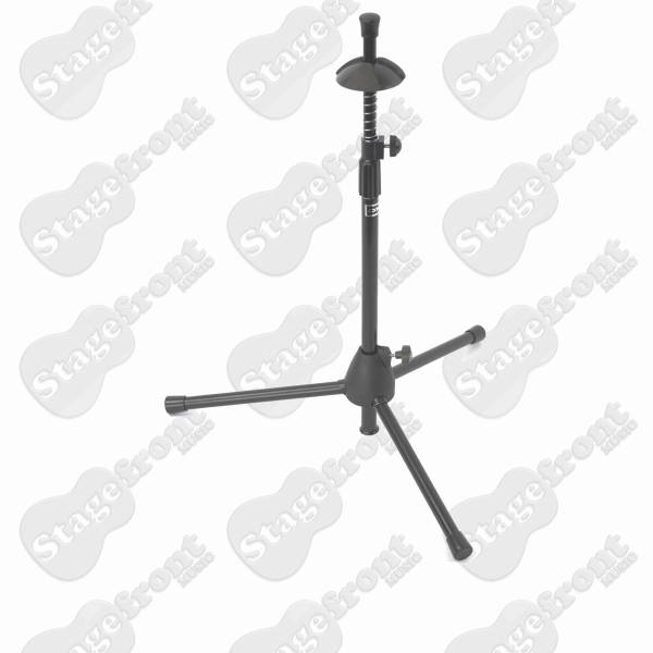 TROMBONE STAND. STURDY TUBULAR STEEL STAND WITH TRIPOD BASE - BWA92