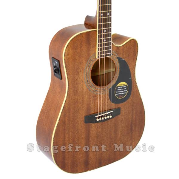 CORT AD880CEM MAHOGANY ACOUSTIC ELECTRIC CUTAWAY GUITAR