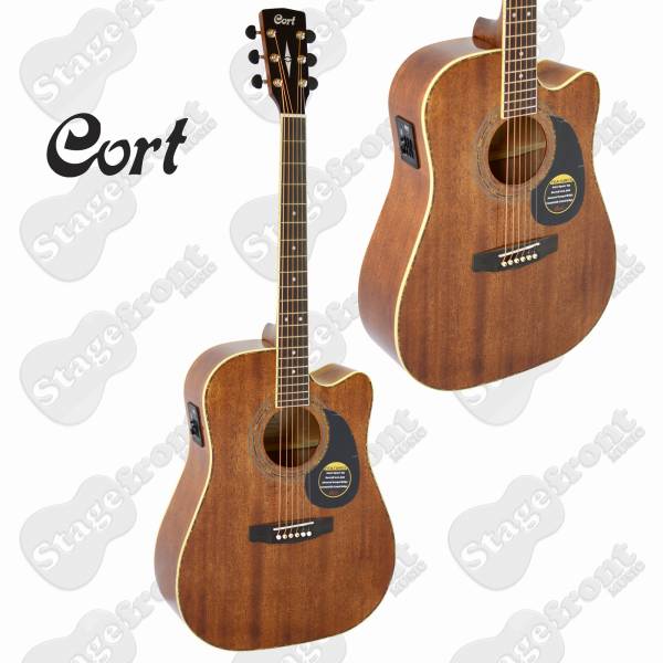 CORT AD880CEM MAHOGANY ACOUSTIC ELECTRIC CUTAWAY GUITAR