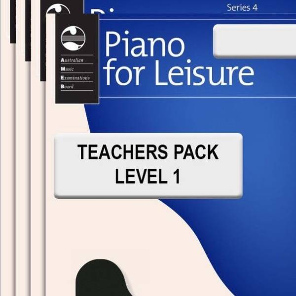 AMEB Piano for Leisure Series 4 Teachers Pack Level 1 Preliminary to Grade 4