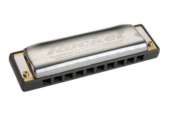 HOHNER ROCKET DIATONIC HARMONICA COMFORTABLE RESPONSIVE & LOUD - SELECT YOUR KEY