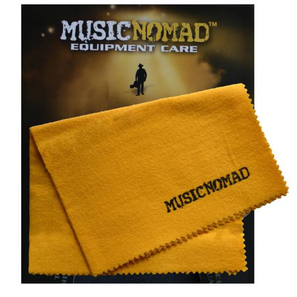 MUSIC NOMAD POLISHING CLOTH 100% PURE FLANNEL. SAFE NON-TREATED CLOTH. MN200