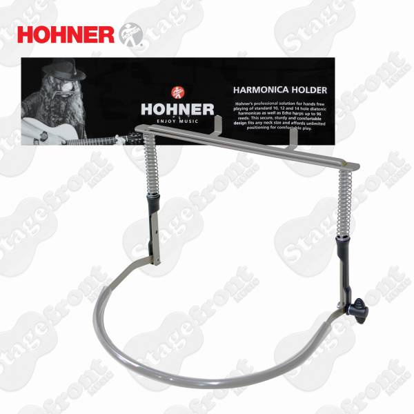 HOHNER HH154 CHROMATIC HARMONICA LARGE HARP HOLDER HAC007 NECK BRACE