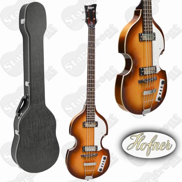 HOFNER BEATLE BASS ELECTRIC HOLLOW BODY IGNITION SERIES SUNBURST