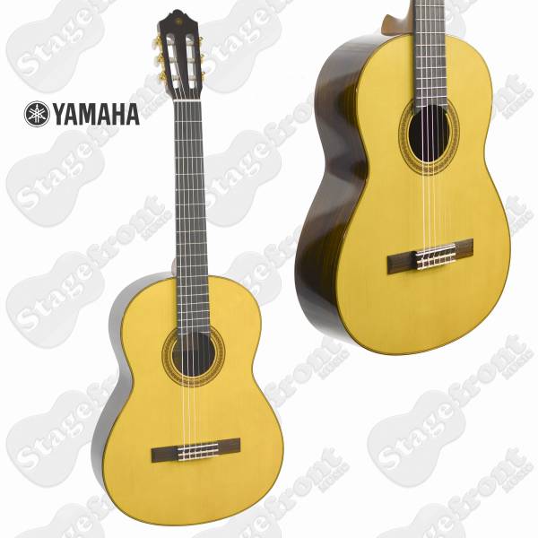 YAMAHA CG182S CLASSICAL GUITAR SOLID SPRUCE TOP ROSEWOOD BACK AND SIDES