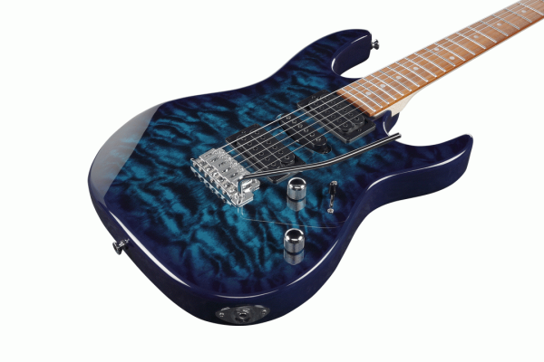 IBANEZ TRANSPARENT BLUE BURST ELECTRIC GUITAR RX70QATBB