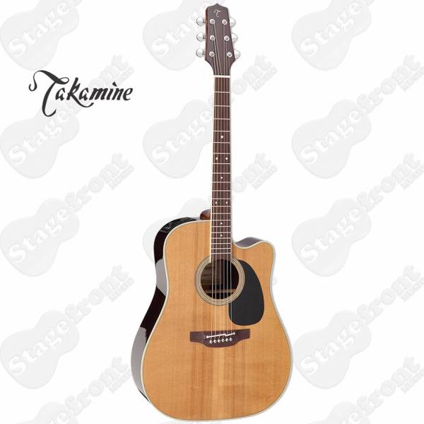 TAKAMINE THERMAL TOP SERIES DREADNOUGHT ACOUSTIC ELECTRIC GUITAR SOLID THERMAL SPRUCE EF360SCTT