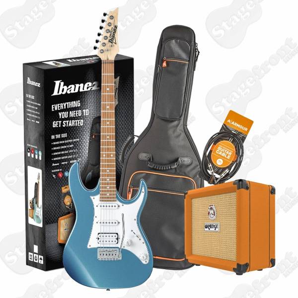 IBANEZ ELECTRIC GUITAR PACK WITH CRUSH AMP & ACCESSORIES RX40MLB