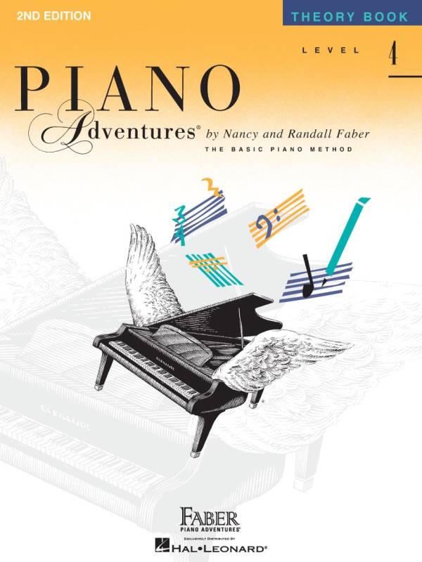 PIANO ADVENTURES THEORY BOOK LEVEL 4 2ND EDITION