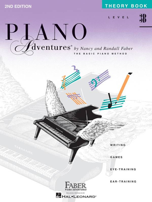 PIANO ADVENTURES THEORY BOOK LEVEL 3B