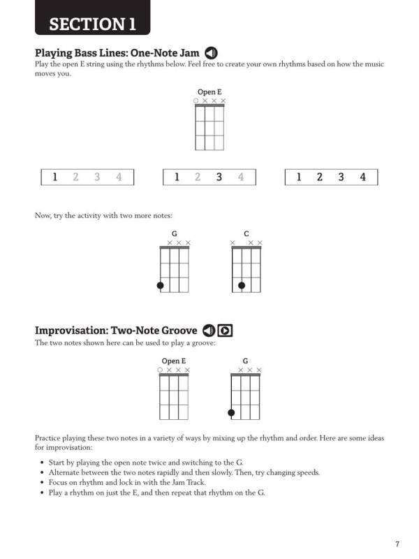 Modern Band Method For Bass Lesson Book 1 Hal Leonard