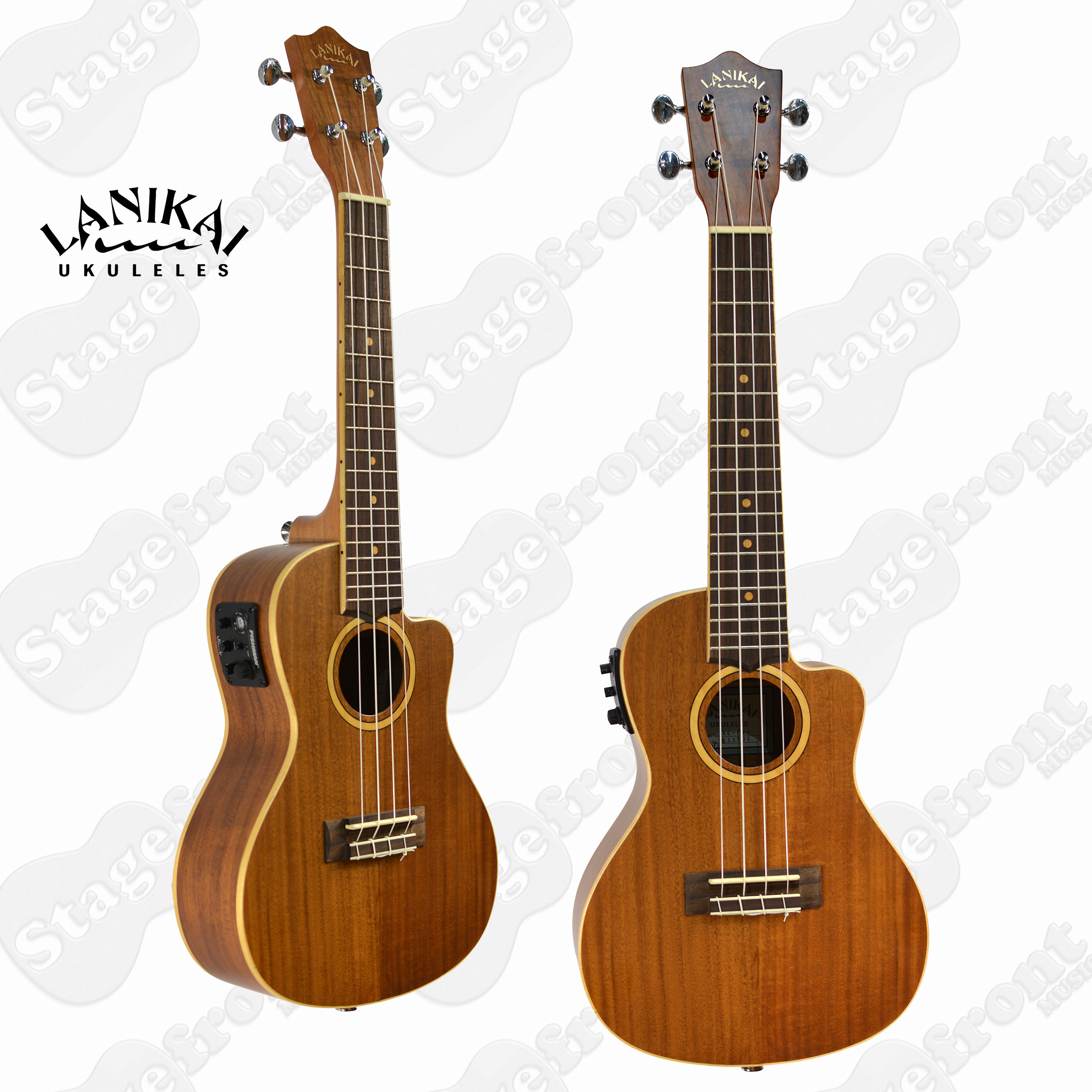 LANIKAI ACACIA SERIES LACCEC CONCERT UKULELE ACOUSTIC ELECTRIC WITH KULA  PREAMP